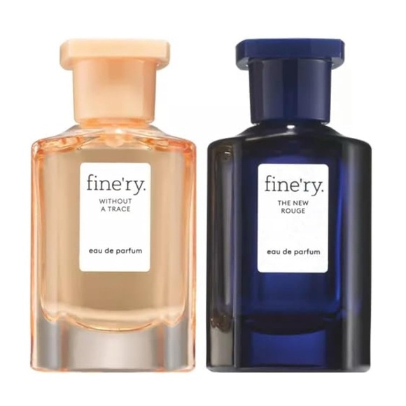 🆕 NWT Fine’ry Eau De Parfum Set, Without a Trace / The New Rouge - Picture 4 of 4